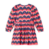 Stella McCartney Kids Dress Rainbow & Stars AO Multicolor