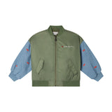 Stella McCartney Kids Jacket Green Hearts