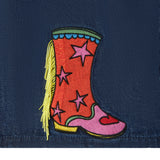 Stella McCartney Kids Jeans Skirt Boots Navy Blue