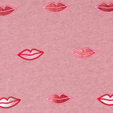 Stella McCartney Kids Sweatshirt Lips Rosa Melange