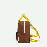 Sticky Lemon Backpack Small S - Better Together - Envelope - Bronze Brown