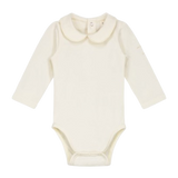 Gray Label Baby Collar Onesie Cream
