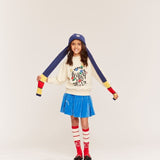 Wynken Sloth Skirt True Blue