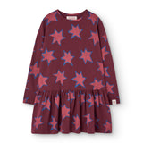 The Animals Observatory Mini Dress Macaw Browned Garnet