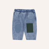 The Campamento Blue Denim Baby Trousers
