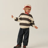 The Campamento Grey Stripes Sweatshirt