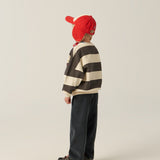 The Campamento Grey Stripes Sweatshirt