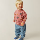 The Campamento Mountains Purple Baby Sweatshirt