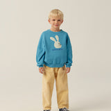 The Campamento Rabbit Blue Sweatshirt