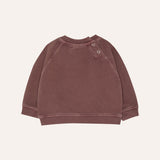 The Campamento Rabbit Brown Baby Sweatshirt