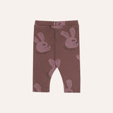 The Campamento Rabbits Brown Baby Leggings