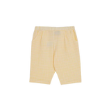 The Campamento Yellow Checked Baby Trousers