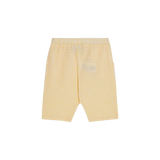 The Campamento Yellow Checked Baby Trousers