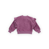 The New Society Clau Baby Sweatshirt Grape Bliss