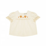 The New Society Clementine Baby Blouse Vanila