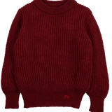 The New Society Jumper Lina Jumper Plum Fantasy