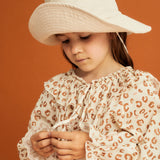 The New Society Olivia Blouse Leoprint