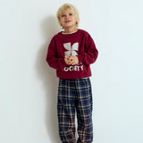 The New Society TNS Logo Sweatshirt Plum Fantasy