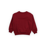 The New Society TNS Logo Sweatshirt Plum Fantasy