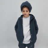 Gray Label L/S Tee Grey Melange - Cream