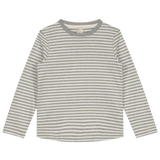 Gray Label L/S Tee Grey Melange - Cream
