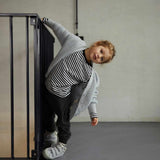 Gray Label Knitted Cardigan Grey Melange