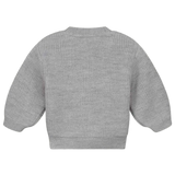 Gray Label Baby Knitted Cardigan Melange Grey