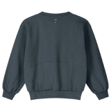 Gray Label Bomber Sweatshirt w/ Zip Blue Grey