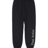 True Artist Sweatpants Peat Black