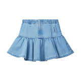 Wynken Cloud Skirt Mid Wash Denim