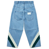 Wynken Wrapped Jean Mid Wash Denim