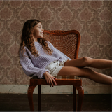 Yuki Chunky Knitted Sweater Lilac