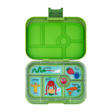 Yumbox Original 6 Vakken Matcha Green / Funny Monsters Tray